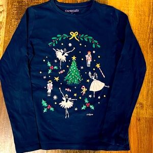 J.crew nutcracker theme long sleeve t-shirt